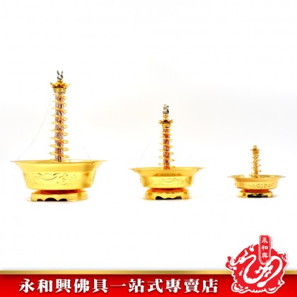步步高升盤香爐- Incense Coil Burner